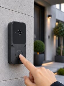 Hd Kameralı Akıllı Kapı Zili | Çift Yönlü Sesli Wi-Fi Görüntülü Kapı Zili