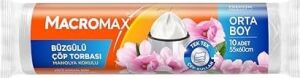 Macromax Büzgülü Manolya Çöp Torbası Orta Boy 10'lu