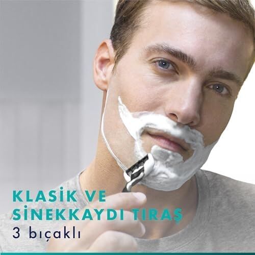 Mach3 Tıraş Makinesi + 2 Adet Yedek Tıraş Bıçağı