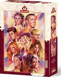 Dünya Müzik Starları 2000 Parça Puzzle