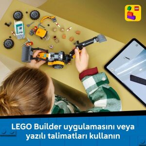 City Sarı Kazıcı Yükleyici 60480