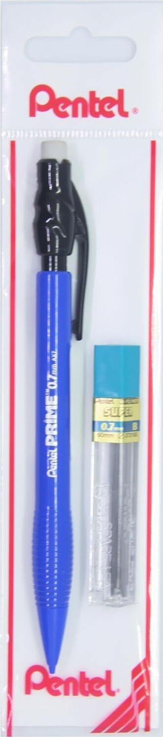 0.7 mm Prıme Plastik Gövdeli Versatil + 12'li Yedek Uç Set Mavi