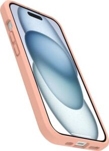 15 Sleek Kılıf, Şeffaf/şeftali