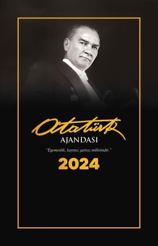 Gazi Paşa 2024 Atatürk Ajandası, 13.5X21CM