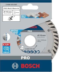 Professional Accessories Elmas Kesme ve Delme Aksesuarları, Disk, Gri, 1 Adet