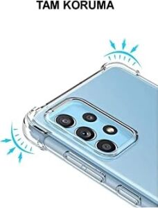 Galaxy S20 Plus Şeffaf Airbag Antishock Köşe Korumalı Silikon Kılıf