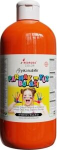 Turuncu Parmak Boyası 500 gr