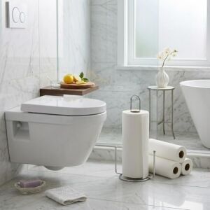 Metal Kağıt Havluluk ve Peçetelik Standı – Mutfak ve Banyo Için Rulo Havlu Tutucu, Tezgah Üstü Kağıt Havlu ve Peçete Organizer