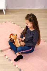 6315870072NPB, Lion Timon Peluş Figürü, Özel ve Detaylı Tasarım, Dayanıklı Kumaş, 25 cm