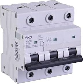 10VTB-3C100 Otomatik Sigorta 10KA C Tipi 3 KUTUP100A
