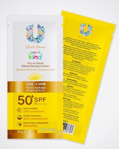 Güneş Kremi 50 Spf Kids 5 Adet 10 gr