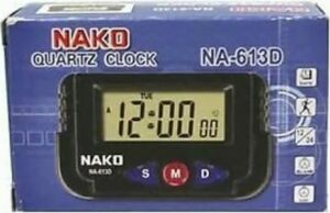 Dijital Küçük Masa ve Araç Saati, Alarm ve Kronometre Özellikli, Pomodoro Ders Çalışma Saati, Sporcular ve Zamanla Yarışanlar Için Ideal (1)