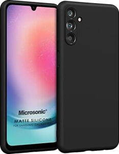 Matte Silicone  Galaxy A05S Için Kılıf Siyah [galaxy A05S ile Uyumlu Kılıf - Siyah]