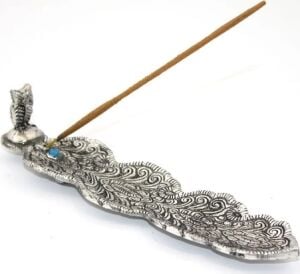 Metal Kayık Baykuş Tasarımı Tütsülük Model 2