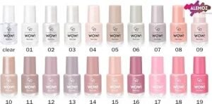 Wow Nail No: 86 - Parlak Bitişli Mini Oje 6 ml
