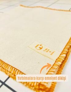 Yıkanabilir, Kumaş Chemex Kahve Filtresi AĞARTILMAMIŞ%100 Ham Pamuk, Organik, Ekolojik Filtre Chemex (C.1)