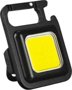 Işıldak USB Şarjlı Cep El Feneri Taşınabilir Mini LED Işık Çok Fonksiyonlu