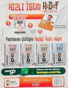 2024 Farklı Isem 8. Sınıf Türkçe Soru Bankası