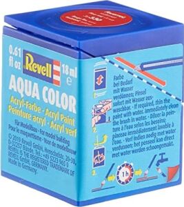 Aqua Su Bazlı Boyası Yarı Parlak - Ateş Kırmızısı 18ML-36330