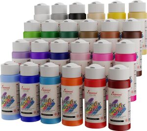 Akrilik Boya Seti 24 Renk 24X60 ml