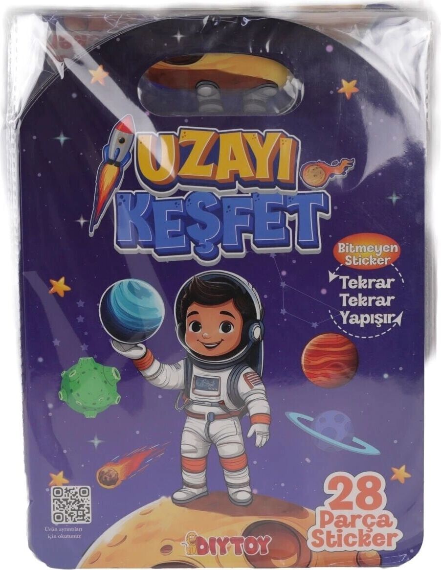 2991 Bitmeyen Sticker Uzayı Keşfet
