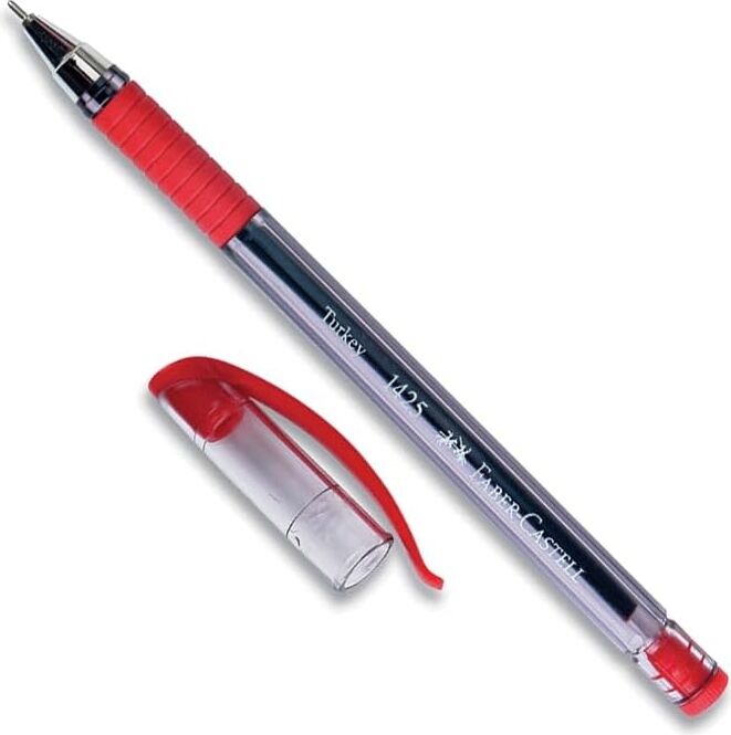 Iğne Uç Tükenmez Kalem Seti, 10’lu, Kırmızı, 0.7 Mm, Rahat Yazım, Ergonomik Tutuş