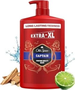 Erkekler Için Duş Jeli ve Şampuan 1000 ml Ekstra-Xl