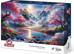 Kiraz Çiçeği Vadisi 1500 Parça Puzzle