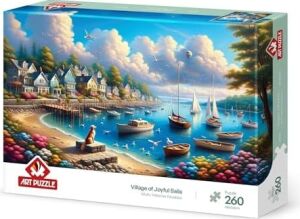 Mutlu Yelkenler Kasabası 260 Parça Puzzle