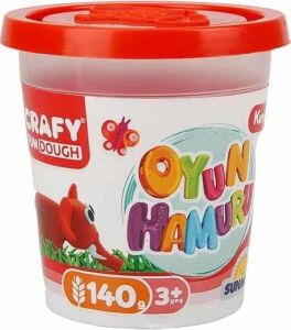 Crafy 4'lü Oyun Hamuru 520 Gr.