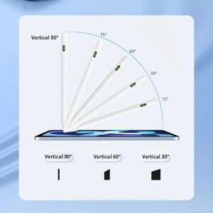 iPad Kalem – Apple Pencil Alternatifi iPad Pencil | Usb-C Şarj, Palm Rejection, 8 Saat Pil | iPad 6-10, Air, Pro, Mini Uyumlu,dijital Göstergeli