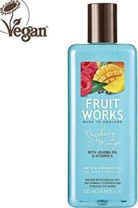 Fruit Works Sg Rasberry & Mangol Duş Jeli 500 ml