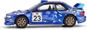Mini Gt 1/64 Subaru Impreza WRC99 2000 Acropolis Rally - Blister Paket