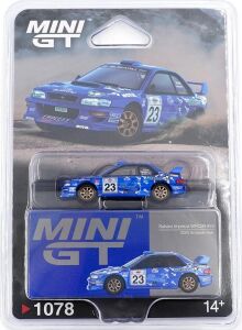 Mini Gt 1/64 Subaru Impreza WRC99 2000 Acropolis Rally - Blister Paket