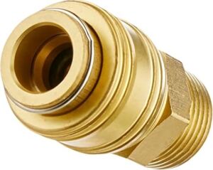Orijinal  Nipel R1/2'' (Kompresör Aksesuarı, Sağlam Pirinçten Yapılmış, Pnömatik Hortumlar Için) - 4139209