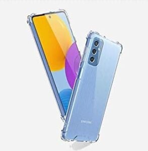 Galaxy M52 ile Uyumlu ile Uyumlu Kapak Şeffaf Airbag Antishock Köşe Korumalı Silikon Kılıf