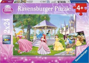 Wd - Büyülü Prensesler - 2X24P Puzzle - 88652