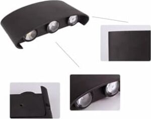 CT-8011 Haiti LED Aplik 10W Amber Çift Taraflı