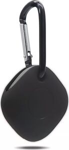 Galaxy Smarttag Ile Uyumlu Kancalı Silikon Koruma Şık ve Ergonomik Tasarım Kılıf, Siyah