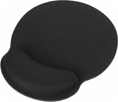 Comfipad Bilek Destekli Konfor Kaymaz Ergonomik Mouse Pad Siyah Siyah