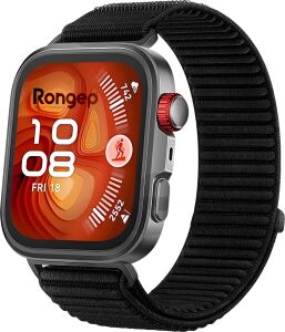 Watch Fit 4/4 Pro/fit 3 ile Uyumlu Mountain Loop Kordon 1. Sınıf Dokuma Kumaş Metalik Bağlantılı Fıt 4 Kayış Premium Yumuşaklıkta Terletmeyen Yedek Fit 4 Pro Kordon