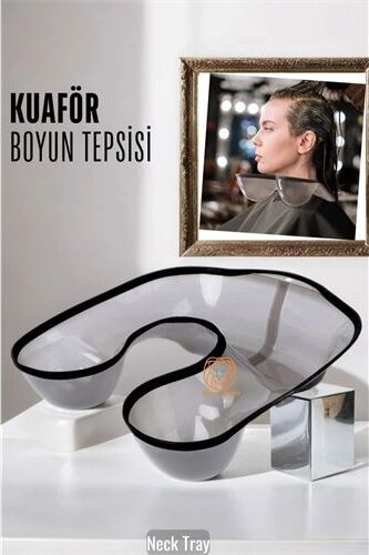 Kuaför Boyun Tepsisi Perma Boya Giysi Koruyucu 720467