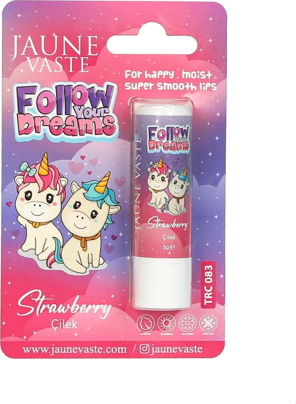 Kıds (Çilek) Lip Balm 5gr