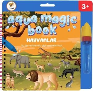 Aqua Book Hayvanlar (Sihirli Boyama Kitabı)