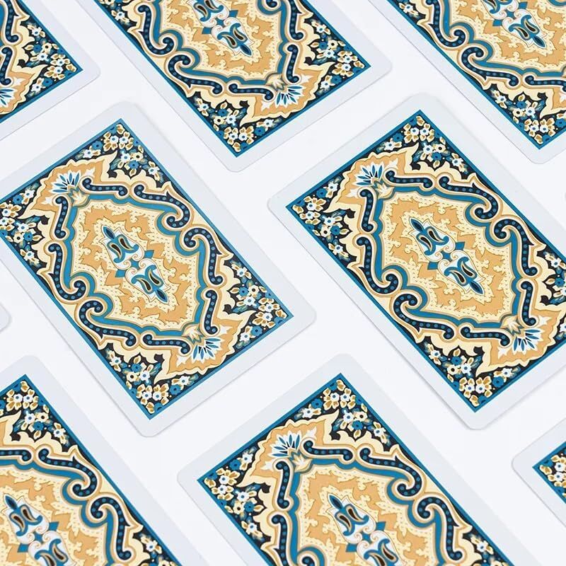 Angora Kem Plastik Iskambil Oyun Kağıdı Çift Deste Biriç Oyun Kağıdı 52 - Plastic Playing Cards