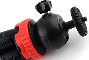 Esnek Youtuber Yayıncılar ve Sosya Medya Için Ideal 30CM Ahtapot 360 Derece Taşınabilir Ayakları Bükülebilir Selfie Telefon Tutuculu 3 Ayaklı Kampda Tatilde Gezilerde Tripod Çok Hafif 320GR