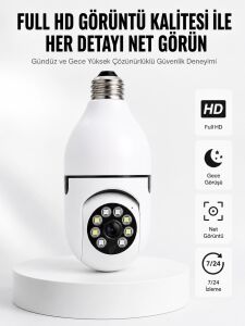 Iki Yönlü Ses Destekli Full Hd Akıllı Kamera Yeni Nesil