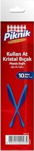 Piknik Kullan-At Kristal Bıçak 10'lu Renk'li 1441
