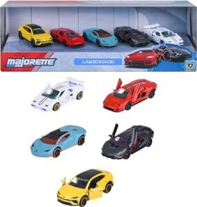 Lamborghini 5 Adet Araba Seti, 7,5 Cm, Dekoratif Kutu, Koleksiyon, Oyuncak Araçlar, Döküm Metal Resmi  3 Yaşından Itibaren (8502105001)