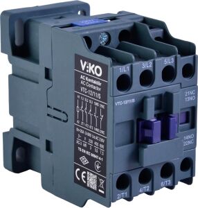 Vtc-12/11/s Kontaktör 12A 1no+1nc 230V Bobinli